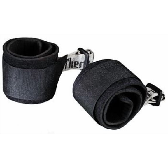 TheraBand Elastic Resistance Accessories, Extremity Strap With Cuff Wraps, Set of 2
