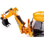 Siku Metal/Plastic JCB 4CX Backhoe Loader, 1:50 Scale, Yellow