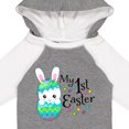 thumbnail image 4 of Inktastic My First Easter- Bunny in an Egg Boys or Girls Long Sleeve Baby Bodysuit, 4 of 5