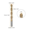 thumbnail image 2 of Unique Bargains 12mm Titanium Coated M42 High Speed Steel 8% Cobalt (HSS-E) Twist Drill Bit, 2 of 5