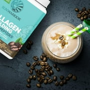 Sunwarrior Vegan Collagen Protein Powder, Coffee Flavor, 1.1 Lb (20 Servings)