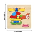 thumbnail image 2 of Rompecabezas tridimensional de tráfico Regalos de Navidad para niños Regalos de invierno Liquidación navideña Liquidación anticipada de Navidad Educación Regalos educativos para niños Juguete, 2 of 2
