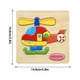 thumbnail image 2 of Fiudx Ofertas de la semana Rompecabezas tridimensional de tráfico para niños, juguete educativo de madera para educación temprana, 2 of 2