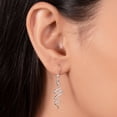 thumbnail image 3 of Bling Jewelry Womens Egyptian Serpent Dangle Earrings Snake Design  Sterling Silver, 3 of 4