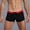 Black, variant on ZZwxWA Quick-Dry Men's Swim Trunks - Lightweight Nylon Beach Shorts with Soft Waistband for Swimming Surfing Vacation Online Shopping