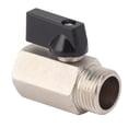 thumbnail image 1 of Gas Valve, Brass Ball Valve Design Gas Valve Straight Gas Key Valve Gas Ball Valve Durable Material Brass Gas Valve for Water Oil Gas and Outdoor Water Pipeline, 1 of 8