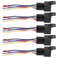thumbnail image 1 of LED Flasher Relay Module, Easy To Wire Plug And Play Shockproof DC12V 40A 5Pcs Turn  Light Relay, Automobile for Automotive, 1 of 7