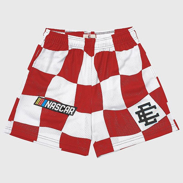 EE Basic-pantalones cortos transpirables de malla para hombre, Shorts de secado rápido con estampado, a la moda, para playa y baloncesto, Verano Fivean unisex