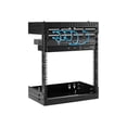 thumbnail image 3 of StarTech.com 12U 19" Wall Mount Network Rack - Adjustable Depth 12-20" 2 Post Open Frame Server Room Rack for AV/Data/ IT Communication/Computer Equipment/Switch w/Cage Nuts & Screws (RK12WALLOA), 3 of 7