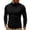Black, variant on LNZGNM Men's Base Layer Tops Long Sleeve Mock Neck Slim Fit Thermal Cozy Everyday Shirt Cool Weather Comfort,Wine(L)