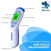 SK Care New Berrcom-JXB-182 Infrared, Non-Contact, Forehead, Fever Alarm; Memory Function Thermometer for Baby, Kids & Adults