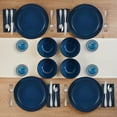 thumbnail image 4 of Pfaltzgraff Lucy 12- Piece Stoneware Dinnerware Set in Blue, 4 of 12