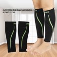 thumbnail image 1 of Soporte Deportivo para Pierna y Pantorrilla, Soporte para Espinilla para Correr, Baloncesto, Tenis, Reduce La Hinchazón, Alivia Los Calambres y La Fatiga, Compresión, 3 Tamaños, 1 of 7