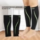 thumbnail image 5 of Deportes pierna pantorrilla Brace manga Shin soporte compresión correr ejercicio negro L/XL, 5 of 12