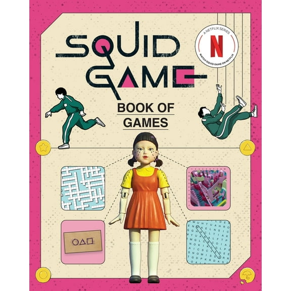 Squid Game Book of Games, (Paperback)