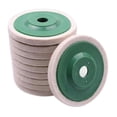 thumbnail image 1 of 10Pcs 100Mm 4 Inch Wool Buffing Round Polishing Wheels Pads Polisher Wheels for Copper Iron&Aluminu, 1 of 4
