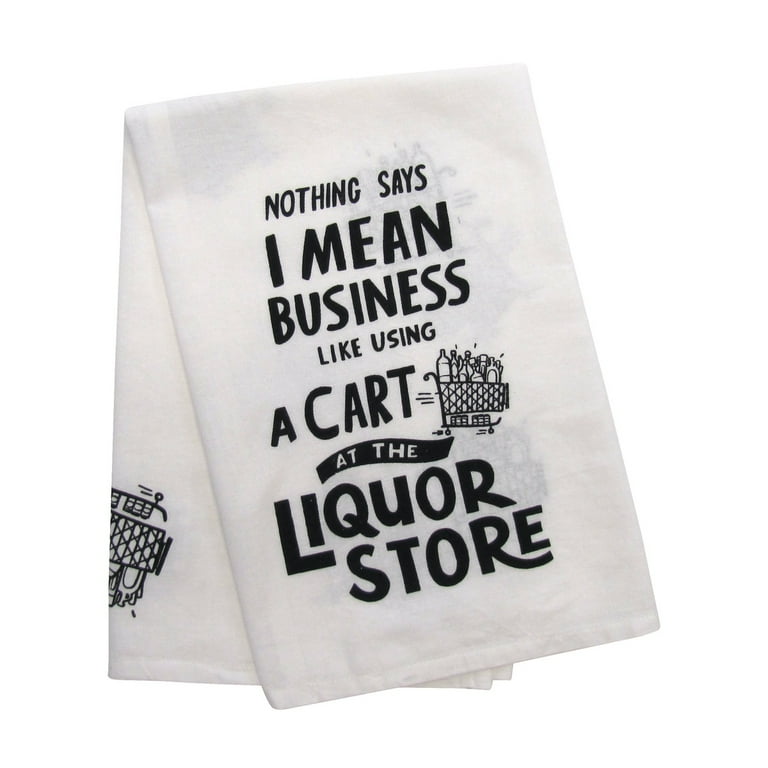 Funny Decorative Cloth Liquor Store Cart Shop Dish Dry Hand Towel Kitchen Decor Funny Decorative Cloth Liquor Store Cart Shop Dish Dry Hand Towel Kitchen Decor