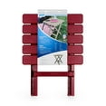 thumbnail image 2 of Camco Red Adirondack Portable Outdoor Folding Side Table | Measures 18" x 15" x 19.5" Tall | Red Plastic (51694), 2 of 11