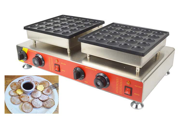 Nonstick Electric 50pcs Mini Dutch Pancake Maker Baker Machine Iron Baker 220v