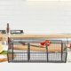 thumbnail image 1 of WHAMVOX Organizador De Pared Para Cocina En Metal Negro Con Estante Para Esponja Y Especias, 1 of 8