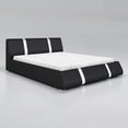thumbnail image 2 of Rio Modern Upholstered Low Profile Platform Bed with Storage, 2 of 7