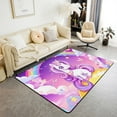 thumbnail image 1 of Erosebridal Cute Unicorn Area Rugs For Living Room 3x5 for Girls, 1 of 5