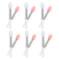 thumbnail image 1 of Raindrops 24Pcs Assorted Color Silicone Lip Brushes for Lipstick Lip Gloss Makeup Tool Portable and Skin Friendly, 1 of 8