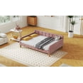 thumbnail image 6 of DreamBuck Full Size Daybed with 4 Wood Support Legs, Velvet Upholstered Daybed with Button Tufted Design, Full Daybeds for Adults, Modern Upholstered Daybed Frame for Livingroom, Bedroom, Apartment, 6 of 9