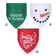 thumbnail image 5 of Pet Dog Bandana Large Pet Scarf Christmas Pet Costume Stylish Bibs Kerchief Accessories for Small Medium Large Dogs Cats, 5 of 5
