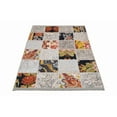 thumbnail image 2 of Braslovce White Patchwork Polyester Area Rugs for Living Room Washable Rugs Boho Area Rug Soft Neutral Geometric Bohemian Carpet Distressed Indoor Rug for Bedroom Dining Room Foldable Nonslip Rug, 2 of 9