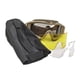 thumbnail image 5 of Gafas de sol de grado militar antichoque para aventuras extremas al aire libre Gafas Desert Locust con marco negro, 5 of 8
