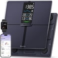 thumbnail image 1 of Báscula inteligente profesional Ovutek para peso corporal, IMC, grasa corporal y masa muscular. Báscula digital de baño de alta precisión con pantalla grande y sincronización con app de fitness. 204 k, 1 of 5
