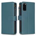 thumbnail image 2 of Compatible with Samsung Galaxy S20 5G Premium PU Leather Wallet Case with 9 Card Slots Zipper Pocket and Hand Strap, 2 of 5