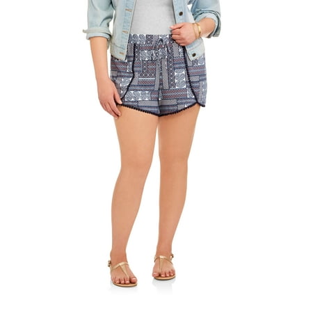 Junior Plus Crochet Short