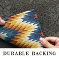 thumbnail image 6 of Orange Geometric Pattern Door Rugs,Washable Non Slip Door Mats Indoor,Decorative Door Mats,Entry Mat Indoor for Entrance,Bedroom,Kitchen,Bathroom,16"x24", 6 of 6