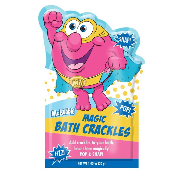 Mr. Bubble Magic Bath Crackles Kids Bubble Bath Fizzies 1.1 Oz