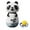 panda, variant on Inflatable Boxing Bag | Cute Cartoon Inflatable Boxing Set | Punching Bag Training Equipment for Boys Girls
