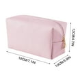 thumbnail image 3 of Cosmetic Bag for Women Minimalism Makeup Bag for Daily Use Portable Storage Purse Small Cosmetic Pouch Toiletry Bag for Travel Storage Bag for Women, 3 of 4