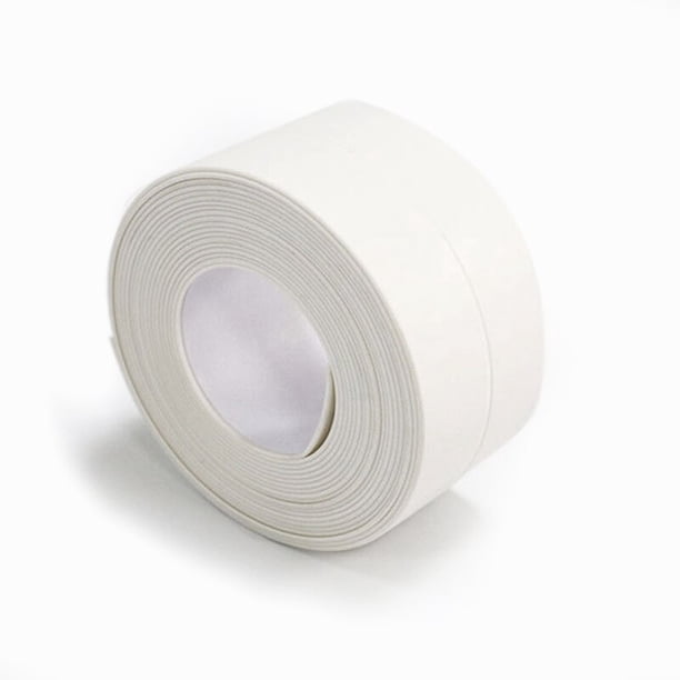 Pegatina de pared impermeable de PVC, cinta selladora autoadhesiva para fregadero, estufa, grietas, cocina, baño, bañera, esquina, impermeable