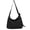 Black Black, variant on Students School Bag Japanese Styles Crossbody Bag Simple Canvas Shoulder Bag Large Capacity Messengers Bag for Everyday