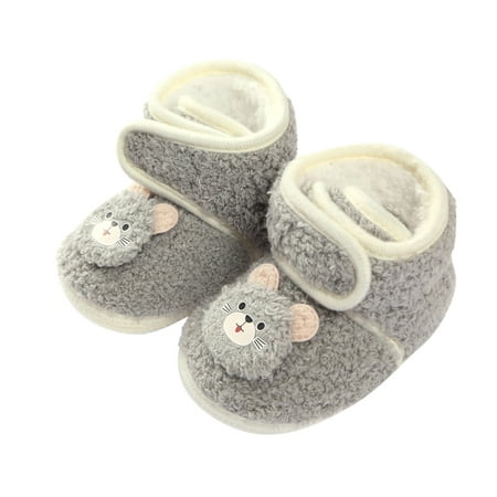 

winter children toddler shoes baby boys and girls flat cotton shoes hook loop warm and comfortable cute cartoon bear toddler sneaker boy boys size 13 dress shoes