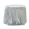 thumbnail image 3 of Round Table With Sequined Small Tablecloth, 60Cm, 3 of 4