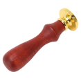thumbnail image 3 of Wax Sealing Stamp Kit with 5 Replaceable Stamp Heads Sealing Wax Warmer Spoon Sealing Stamp Kit for Letters Postcards, 3 of 3