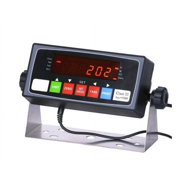 Prime Scales PS-IN202 LCD NTEP Legal for Trade Indicator | Compatible with Any Floor Scale