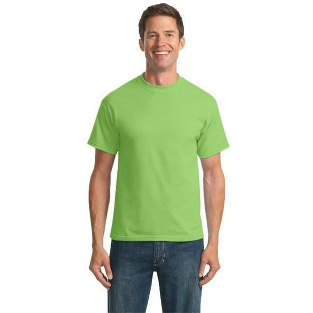 Port & Company ® Tall Core Blend Tee. Pc55t 3Xlt Lime