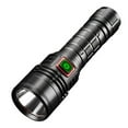 thumbnail image 2 of High Power LED Flashlight USB Rechargeable Mini Torch Long Range Bright Light Rainproof Aluminum Alloy Pocket EDC Flashlight Good Heat Dissipation 1 Pack, 2 of 7