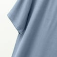 thumbnail image 3 of Birdeem Chemise Décontractée Fine à Volants pour Femmes, Manches Courtes, Col Rond, 3 of 9