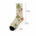 thumbnail image 3 of Unisex Thanksgiving Crew Socks for Men and Women, Fun Festive Theme Printed Casual Socks, Comfortable Cute Mid Calf Fall Sports Sock, 3 of 5