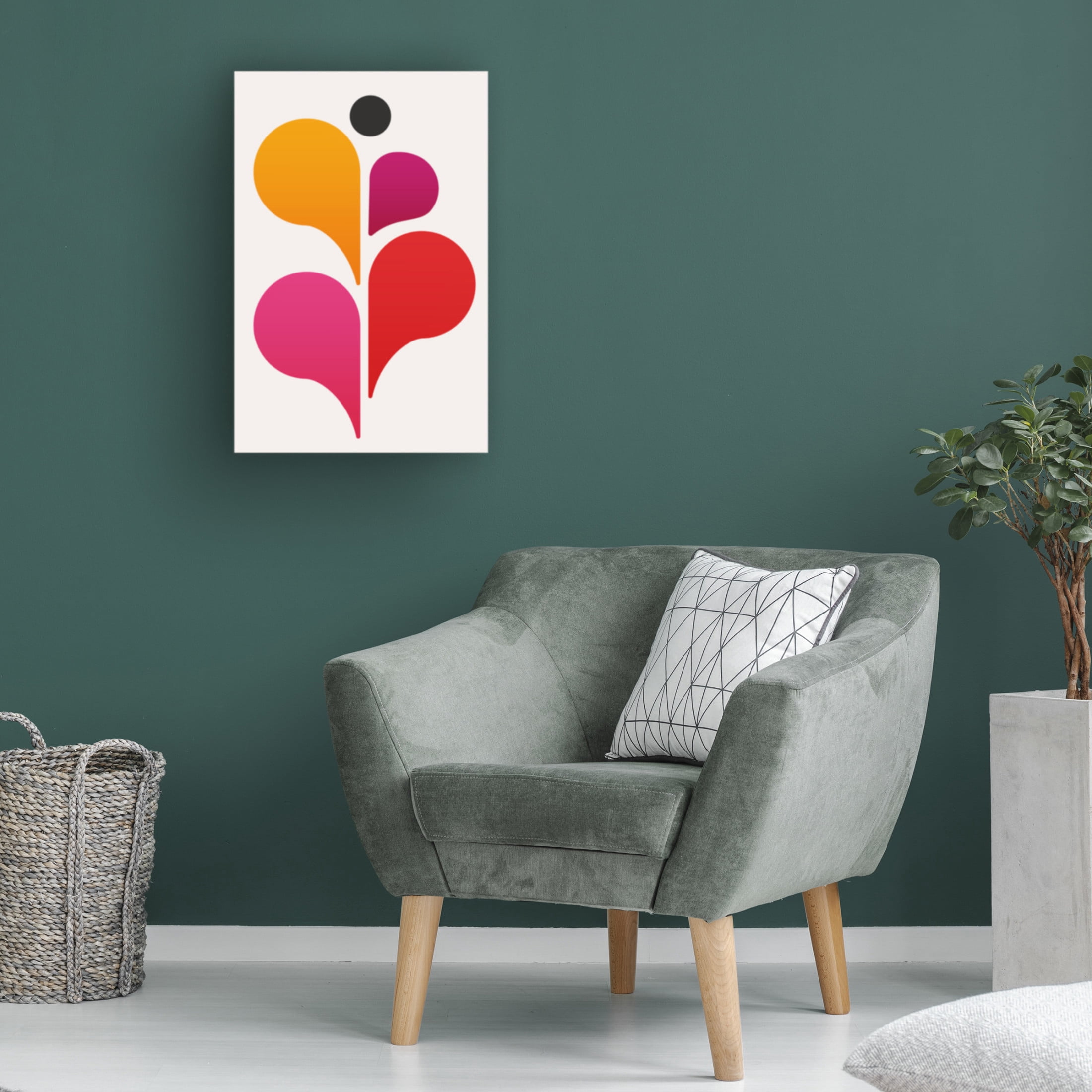 Trademark Fine Art Kubistika  Abstract Dancer Canvas Wall Art