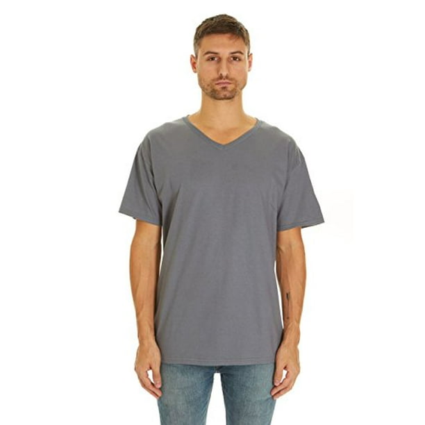 Fruit of the Loom - Fruit of the Loom Men's V-Neck T-Shirt (2 Pack ...